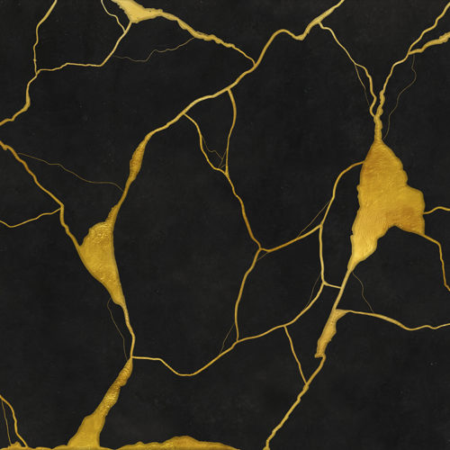 Kintsugi – Black & Gold – Level