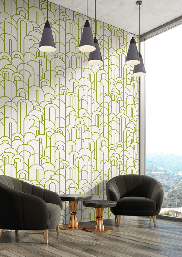 Upscale Pattern - Lime Lined