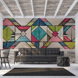 Wood Quilt - Pastel